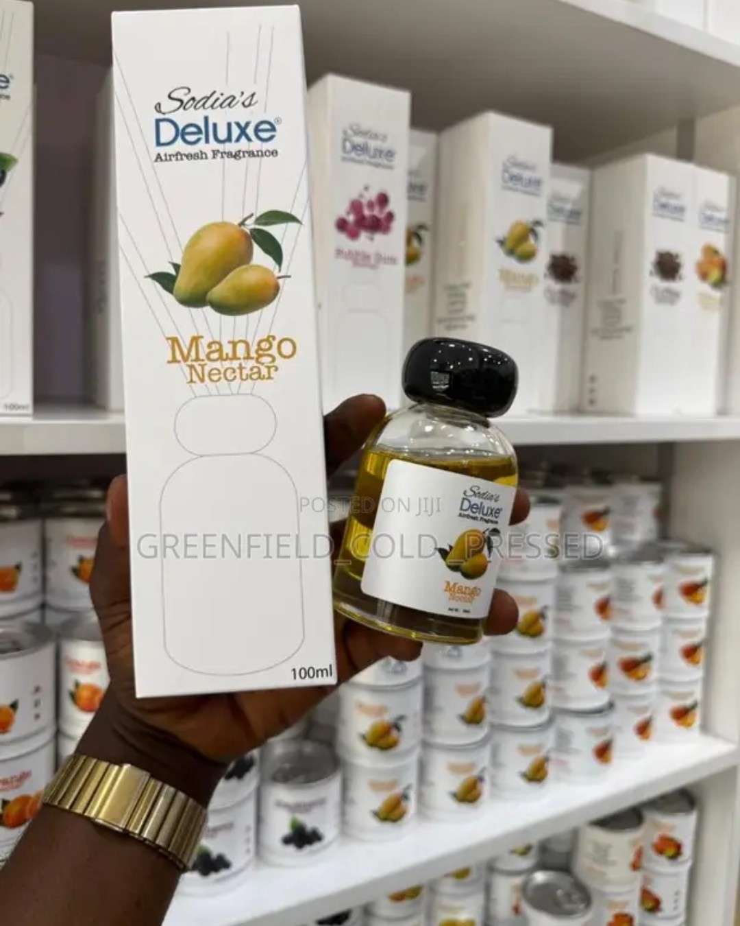 Sodia's Deluxe Mango Nectar Air Freshener and Diffuser