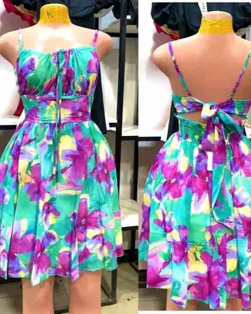 Floral Print Summer Dress