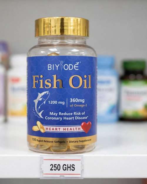Biyode Fish Oil 1200mg Omega-3 Softgels