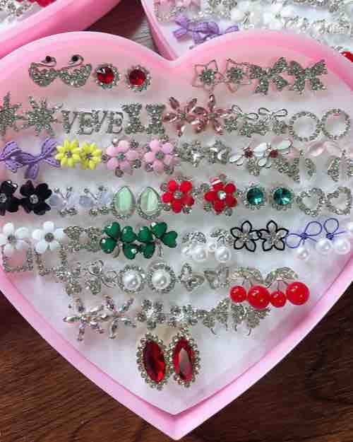 36-Pair Assorted Earrings Set