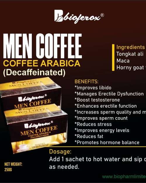 Bioferox Men Coffee Arabica Decaffeinated