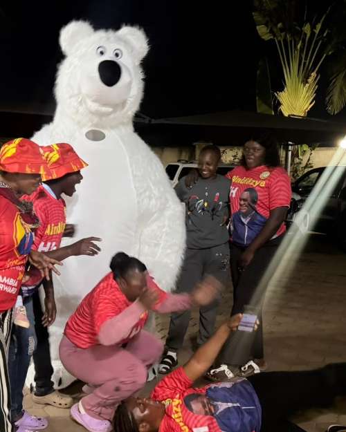 Polar Bear Mascot Costume