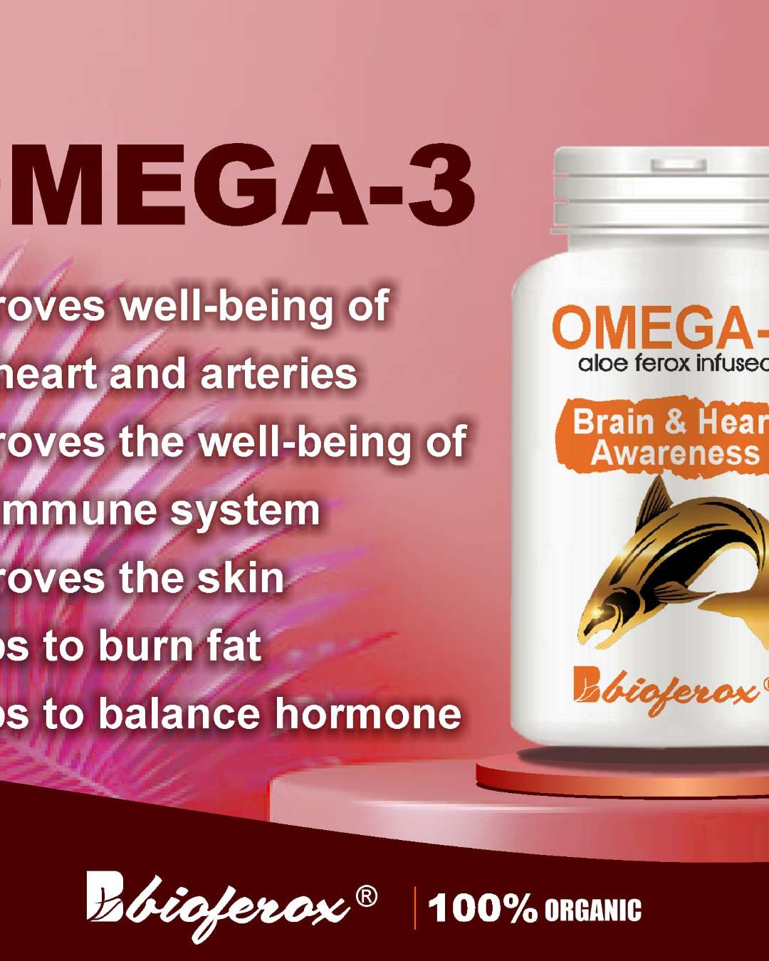 Bioferox Omega-3 Fish Oil Supplement