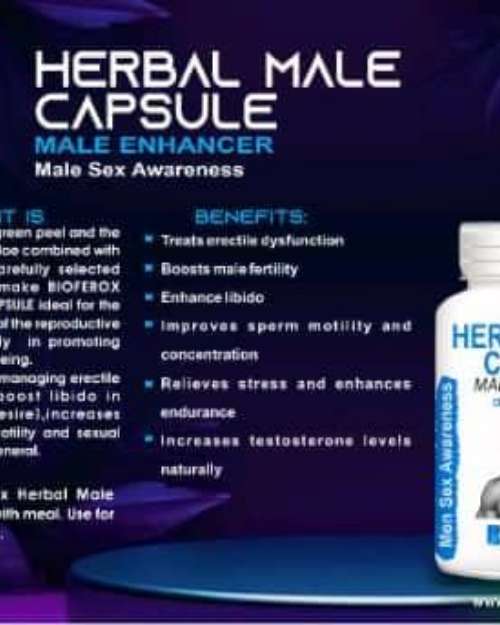 Herbal Male Enhancer Capsules