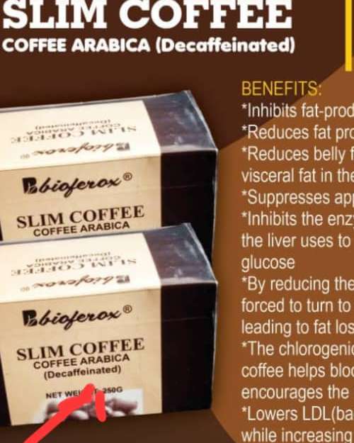 Bioferox Slim Coffee Decaffeinated Coffee Arabica