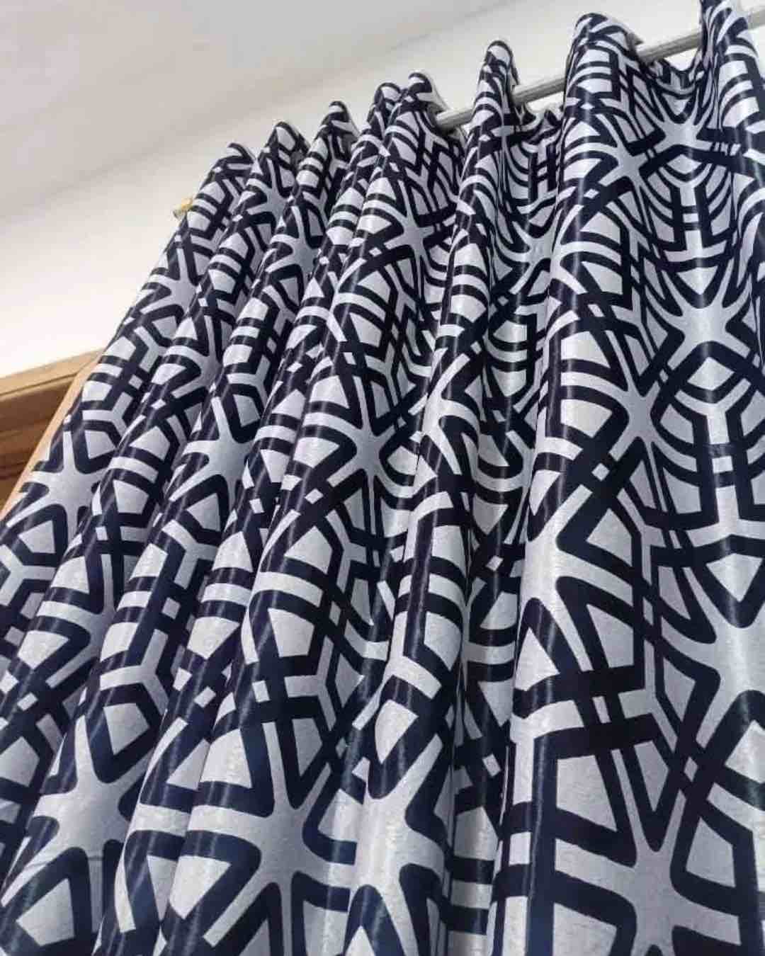 Geometric Pattern Curtains