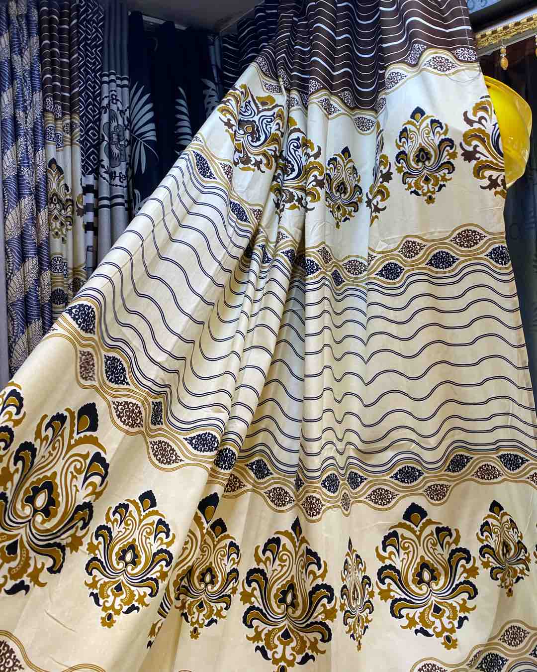 Patterned Room Curtains