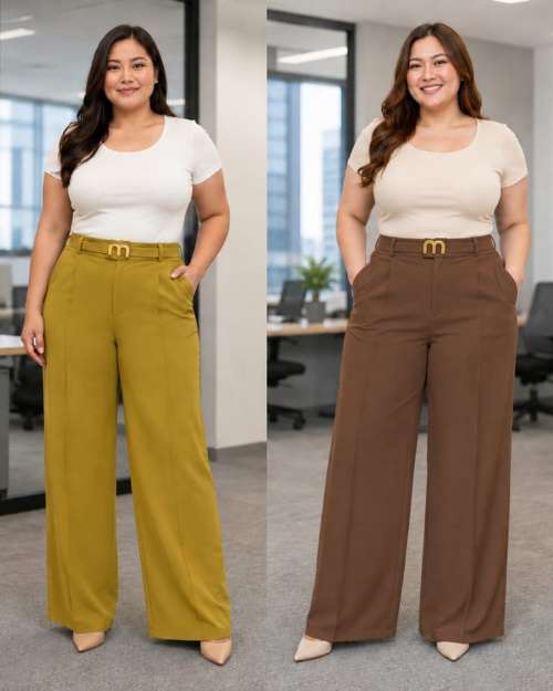 Women's Wide Leg Trousers