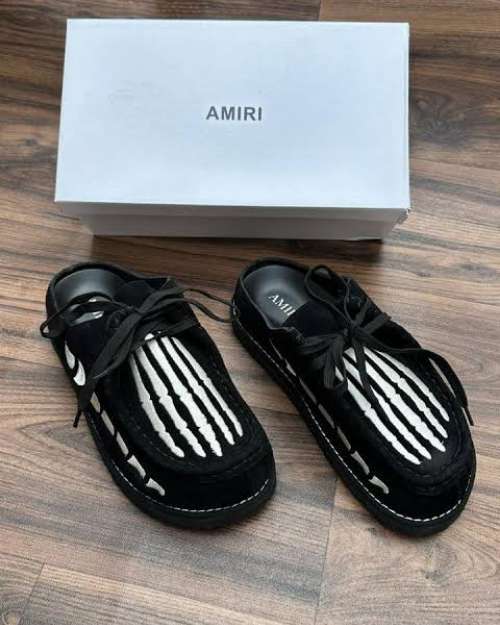Amiri Skeleton Slip-On Shoes
