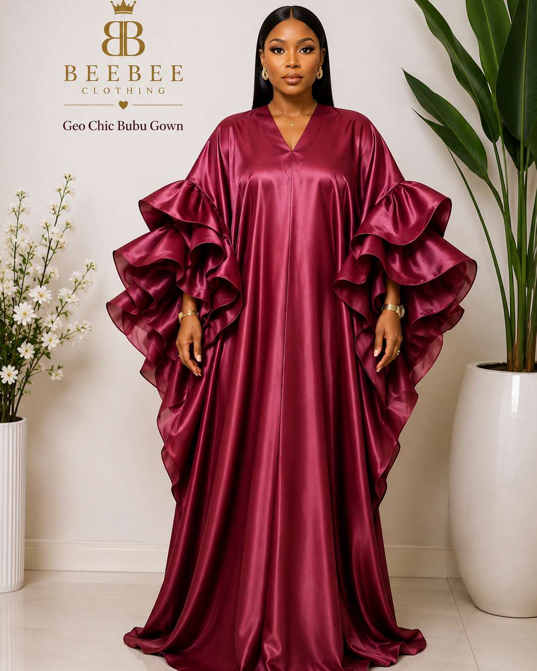 Beebee Geo Chic Bubu Gown
