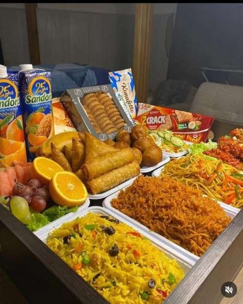Assorted Food Tray