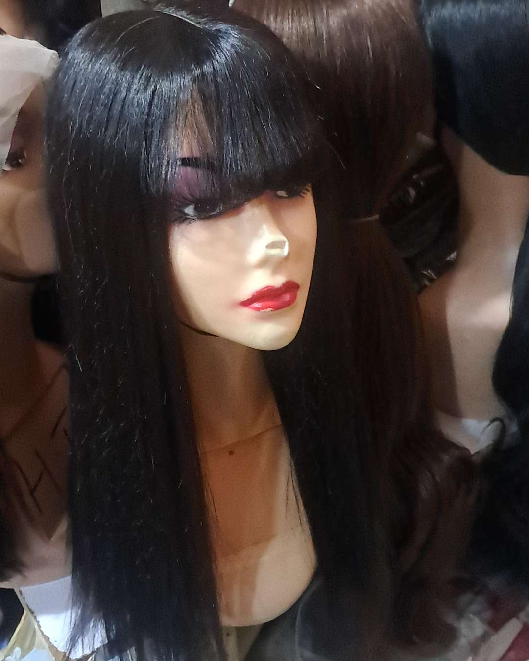 fringe slik straight 