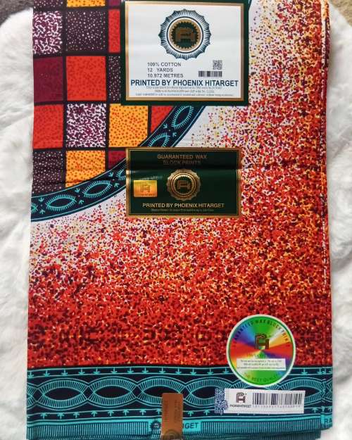 Hitarget African Print Wax Fabric