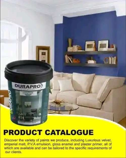Durapro Luxurious Velvet Washable Interior Paint