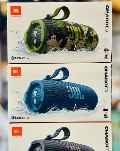JBL CHARGE 6 PORTABLE WIRELESS SPEAKER 