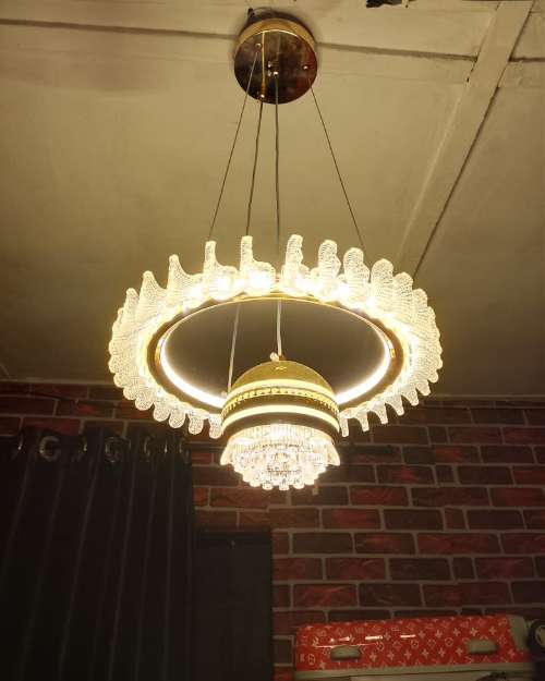 chandelier and wall bracket