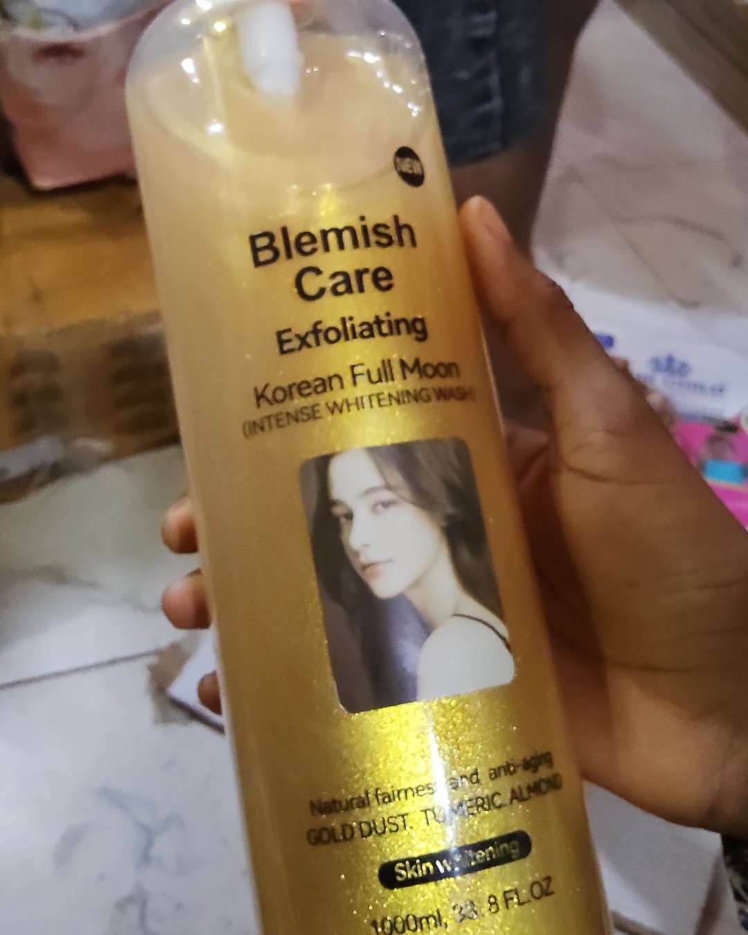blemish bath wash
