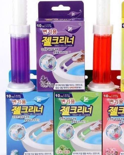 Automatic Toilet Bowl Stamp Gel Cleaner 