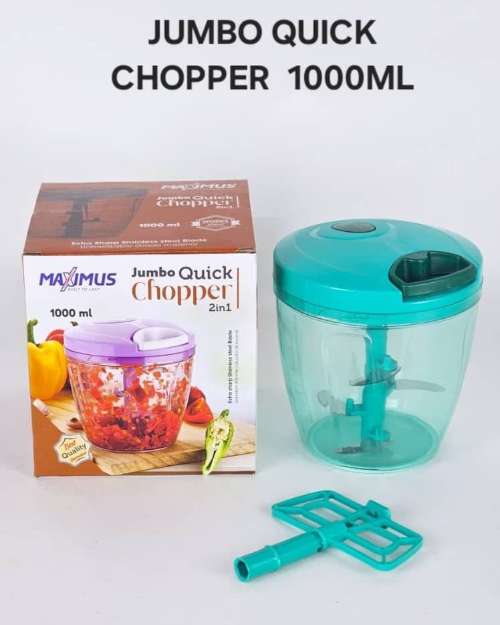 Maximus 2-in-1Jumbo Quick Chopper  