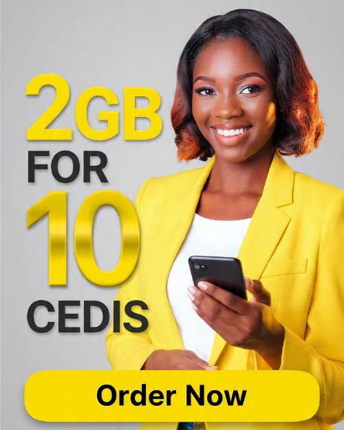 2GB Data Bundle for 10 Cedis