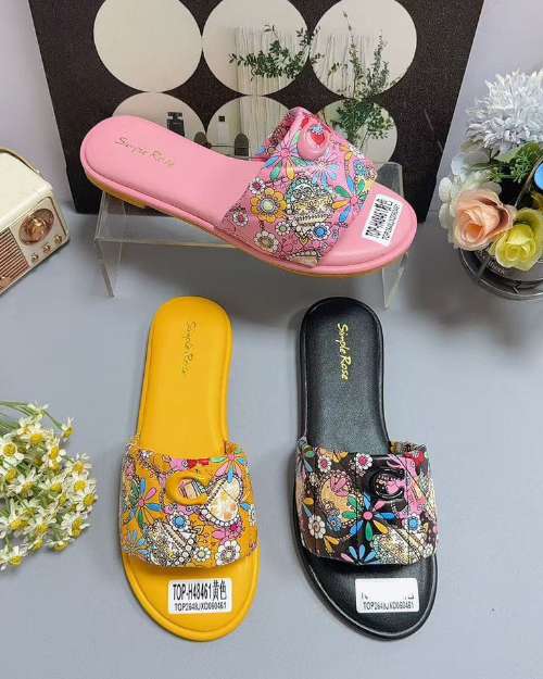 ladies comfy slide