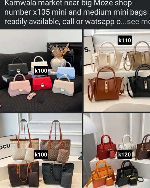 Assorted Mini and Medium Handbags