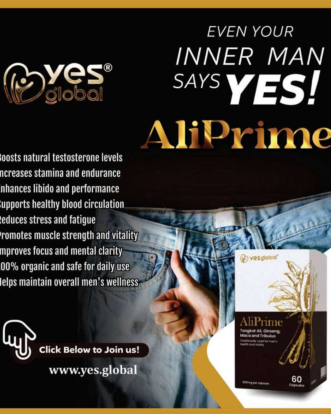 AliPrime Men's Health Supplement