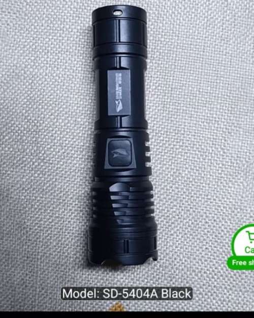 SD-5404A Black Tactical Flashlight