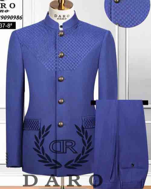 Men's Blue 3-Piece Suit
