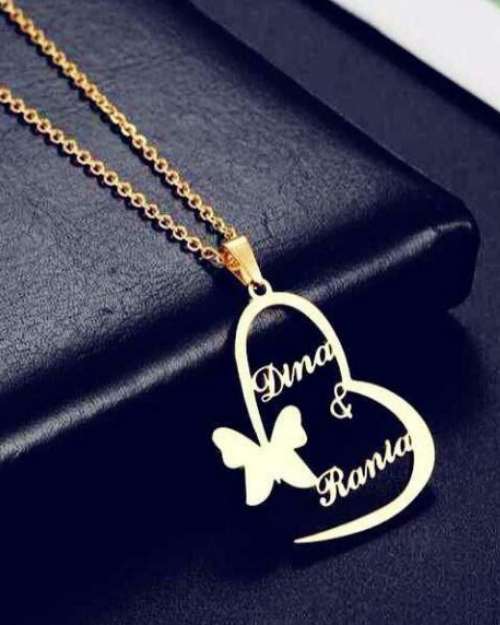 Customized Heart Name Necklace