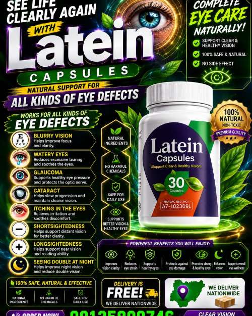 Latein Herbal Eye Care Capsules