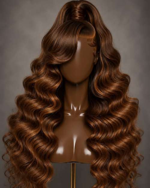 chocolate body brown wave