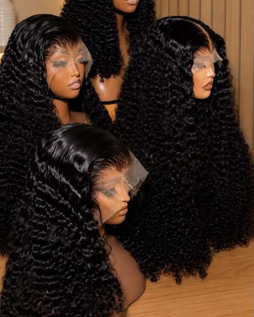 Deep curly water wave 