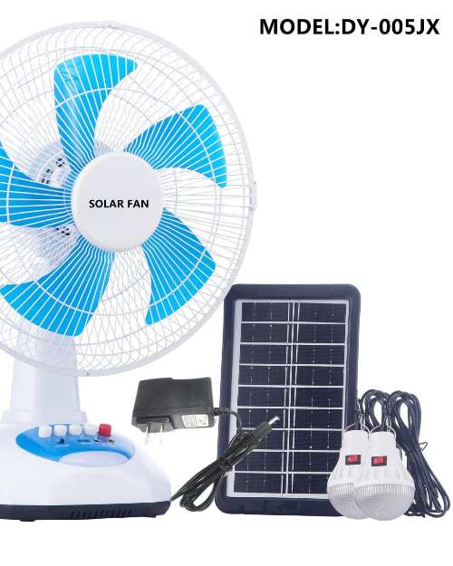 Solar Rechargeable Fan