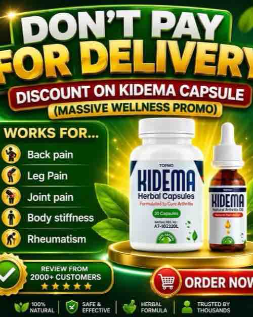 Kidema Herbal Capsules and Natural Arthritis Oil