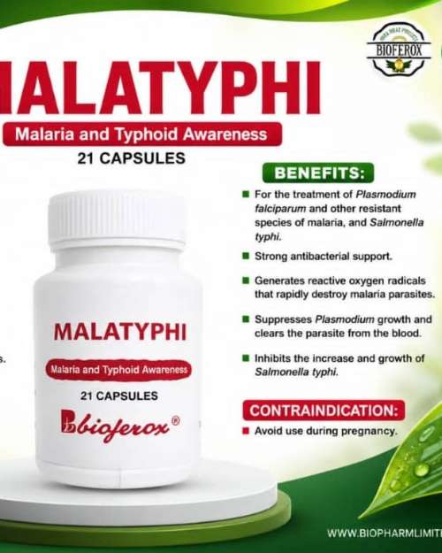 MALATYPHI Malaria and Typhoid Awareness 21 Capsules