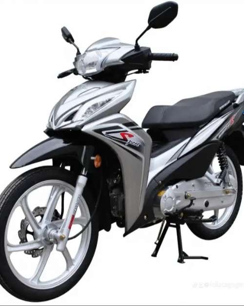 Silver and Black Motorcycle