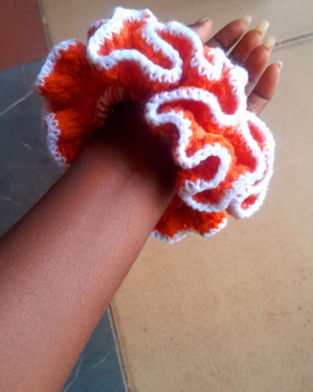 Handmade Crochet Scrunchie