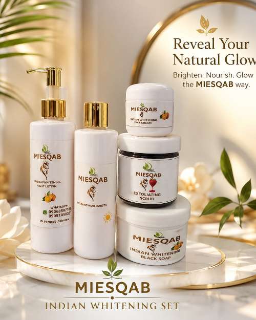 MIESQAB Indian Whitening Skincare Set