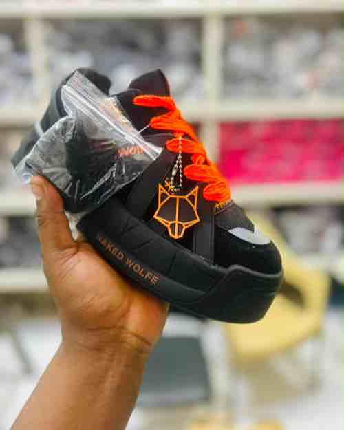 Naked Wolfe Kosa Black Sneakers