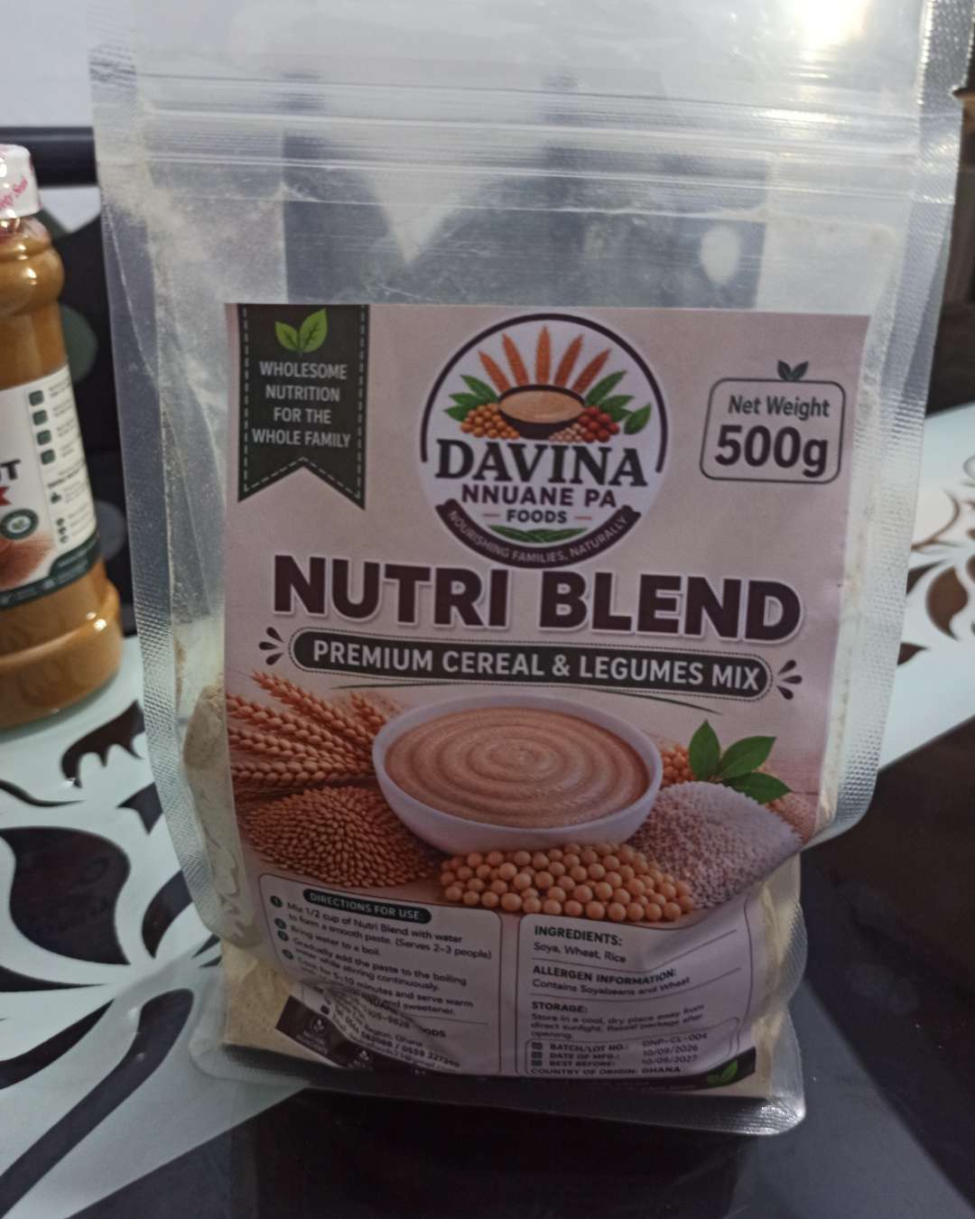 Davina Nnuane Pa Foods Nutri Blend Premium Cereal & Legumes Mix 500g