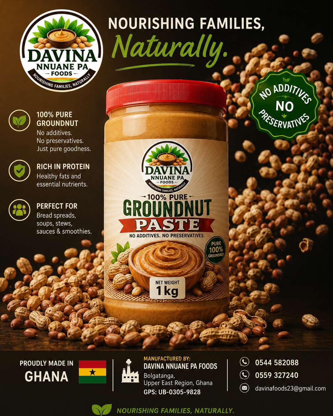 Davina Nnuane Pa Groundnut Paste