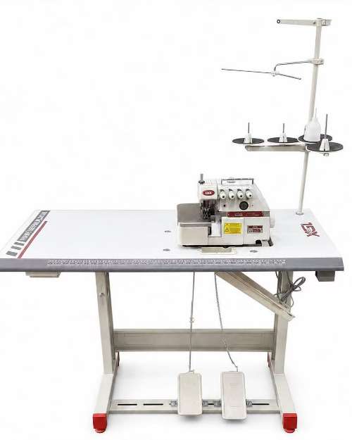 4-Thread Industrial Overlock Sewing Machine