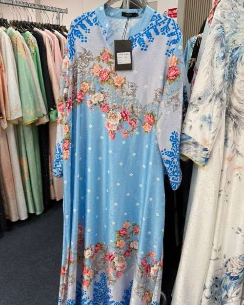 Floral Print Long Sleeve Dress