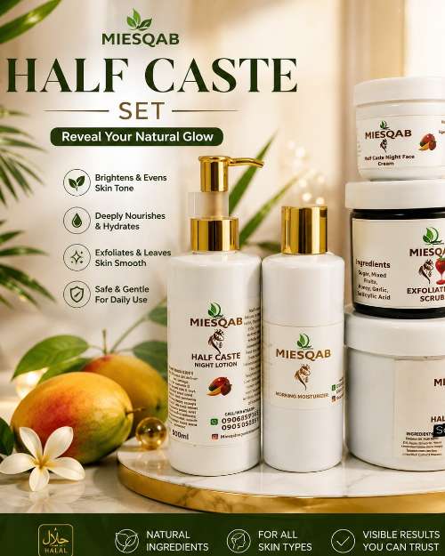 Miesqab Half Caste Skincare Set