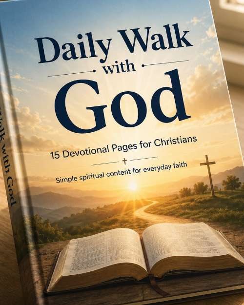 Daily Walk with God Devotional Book
