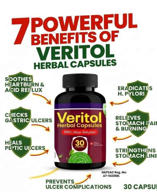 Veritol Herbal Ulcer Capsules