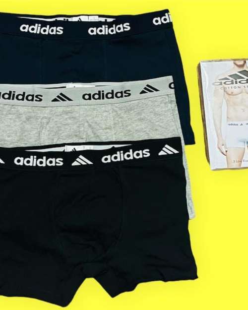 Men's Adidas Boxer Briefs - 3 Pack