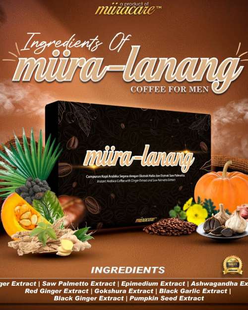 Miira-Lanang Herbal Instant Coffee for Men