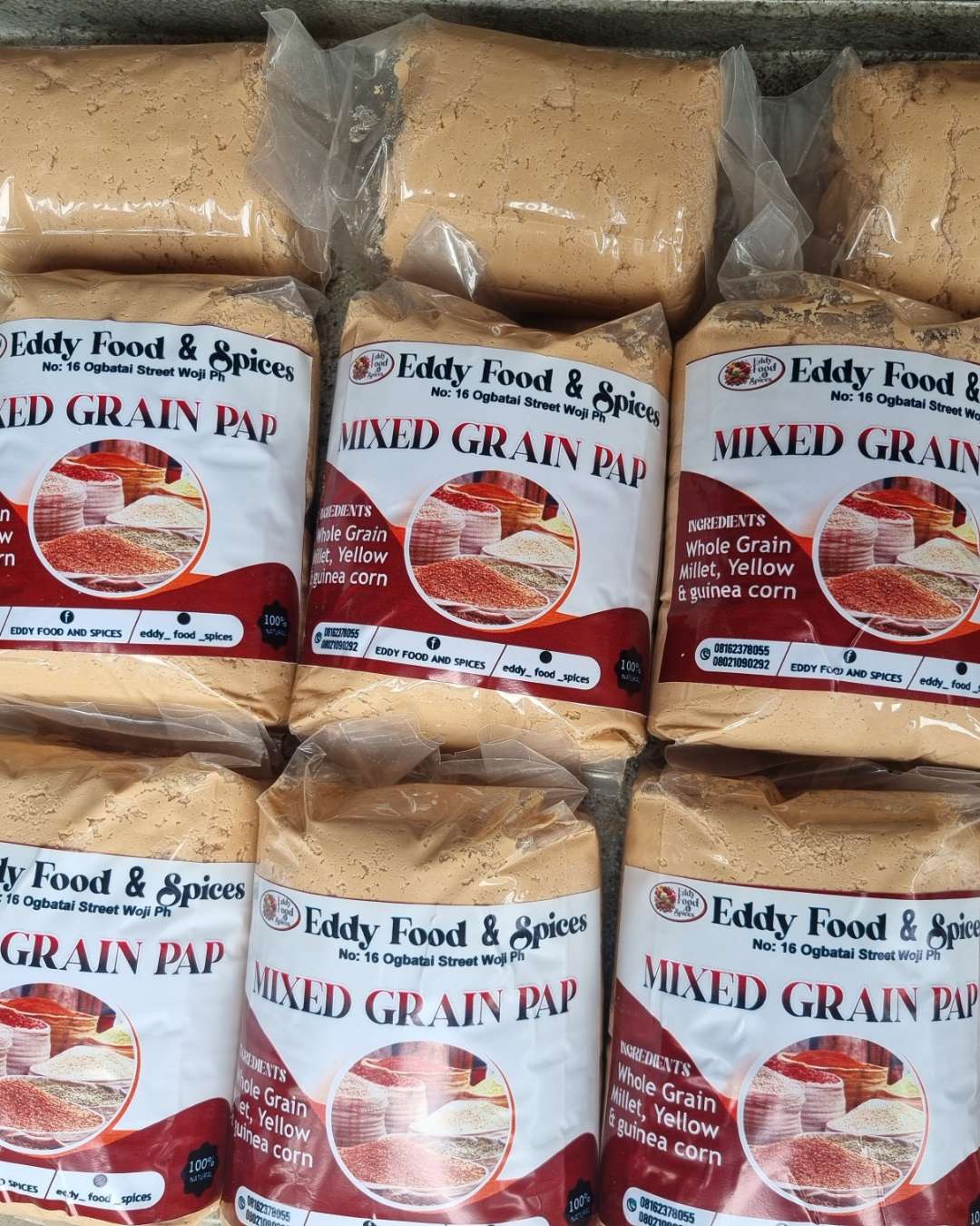 Eddy Food & Spices Mixed Grain Pap
